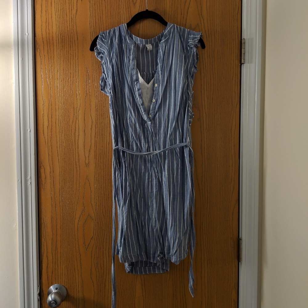 Sleeveless Striped Dress